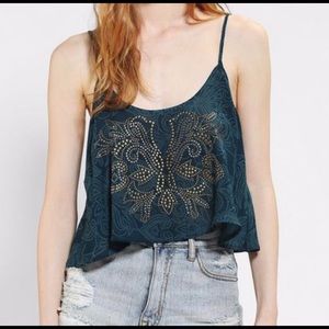Urban Outfitters Studded Boho swing cami